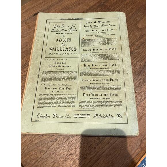 Vintage Piano Music Book Lot John Thompson Chopin Technic Is Fun Sheet Music 9 - Picture 6 of 16